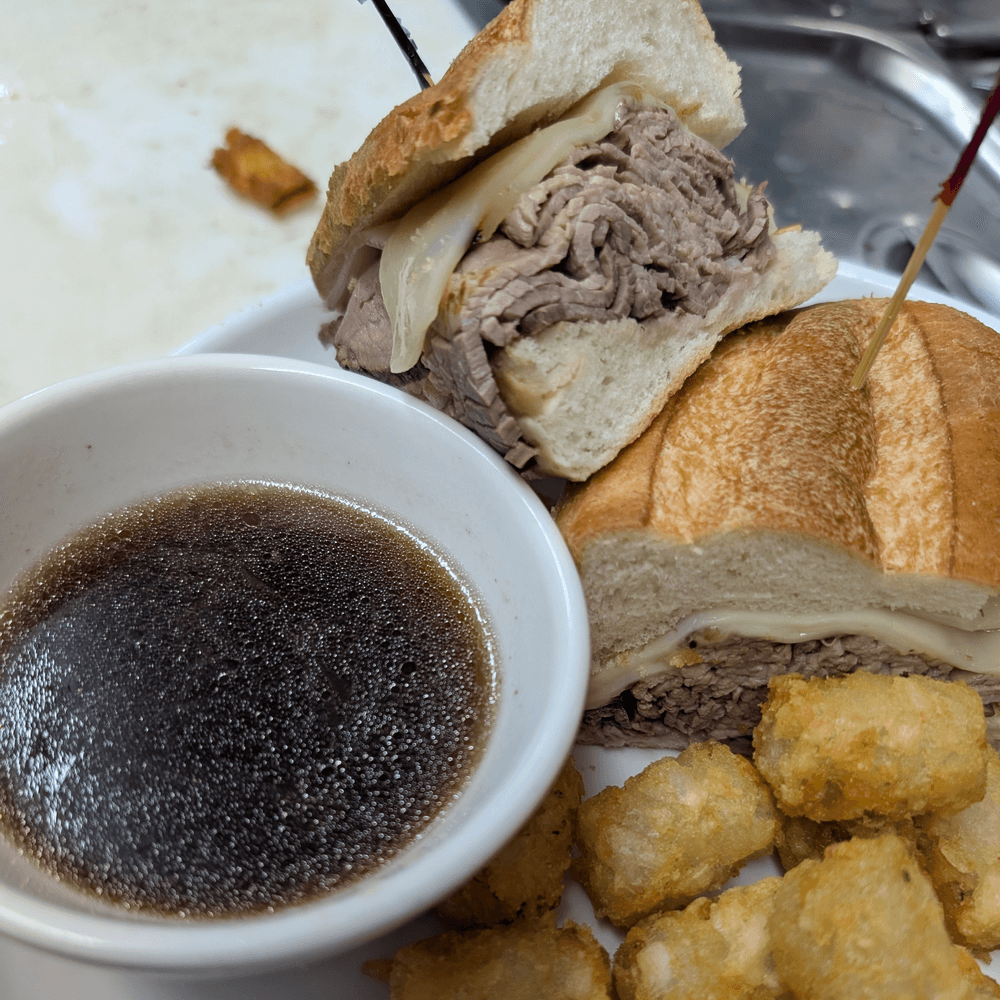 French Dip Paninis