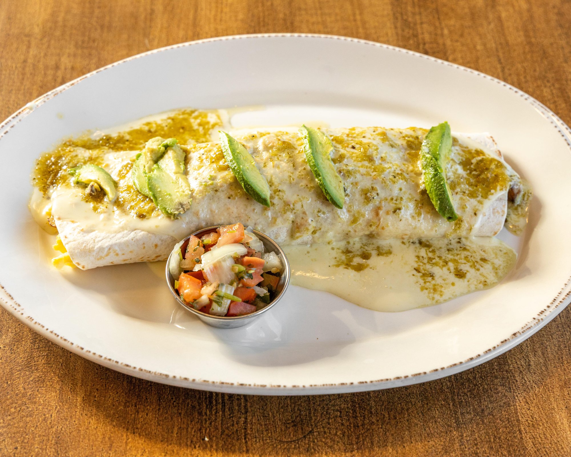 Chorizo & Eggs Burrito