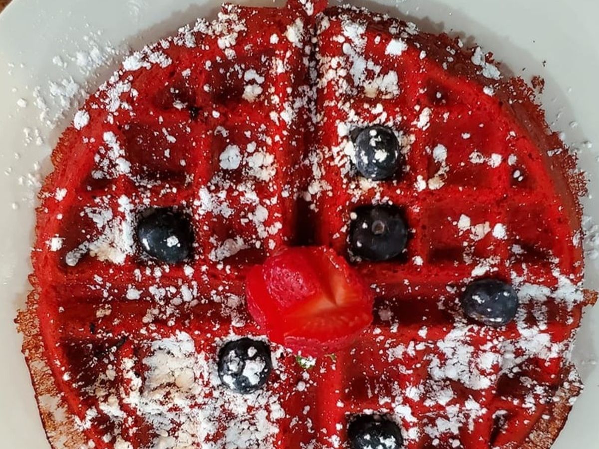 Red Velvet Waffle