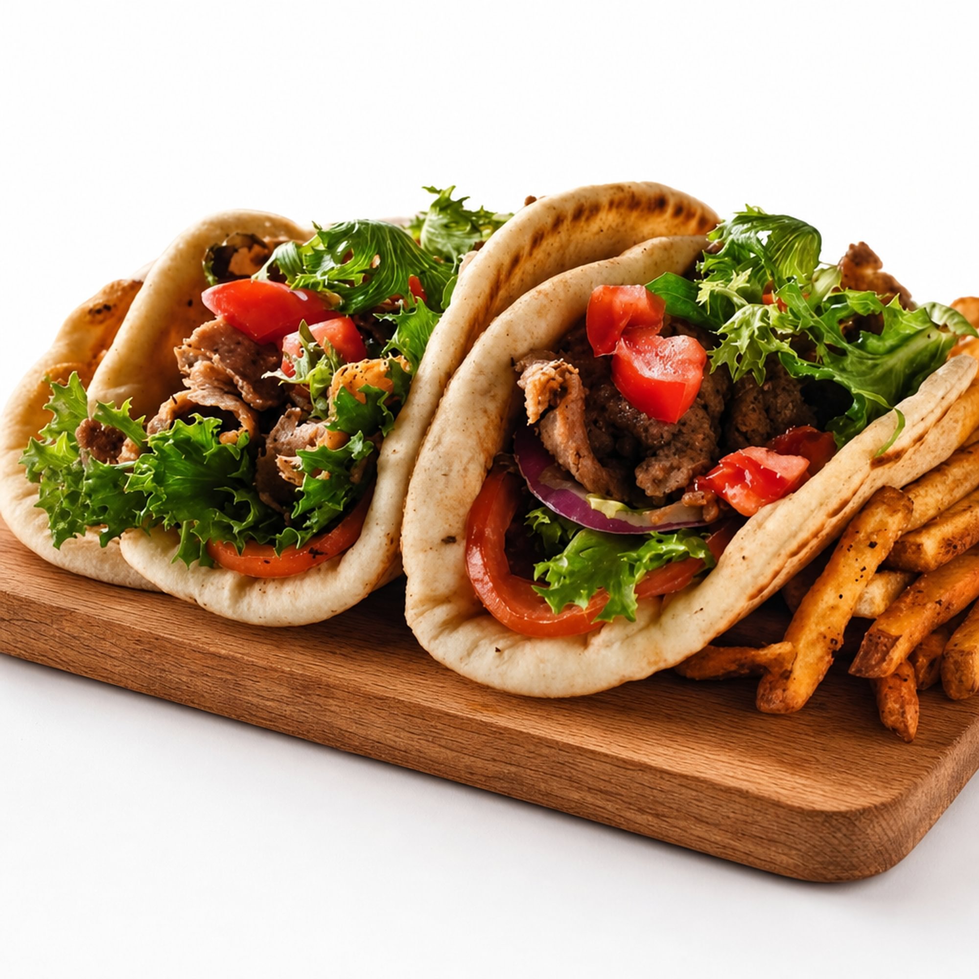 Kids Chicken or Lamb over Pita