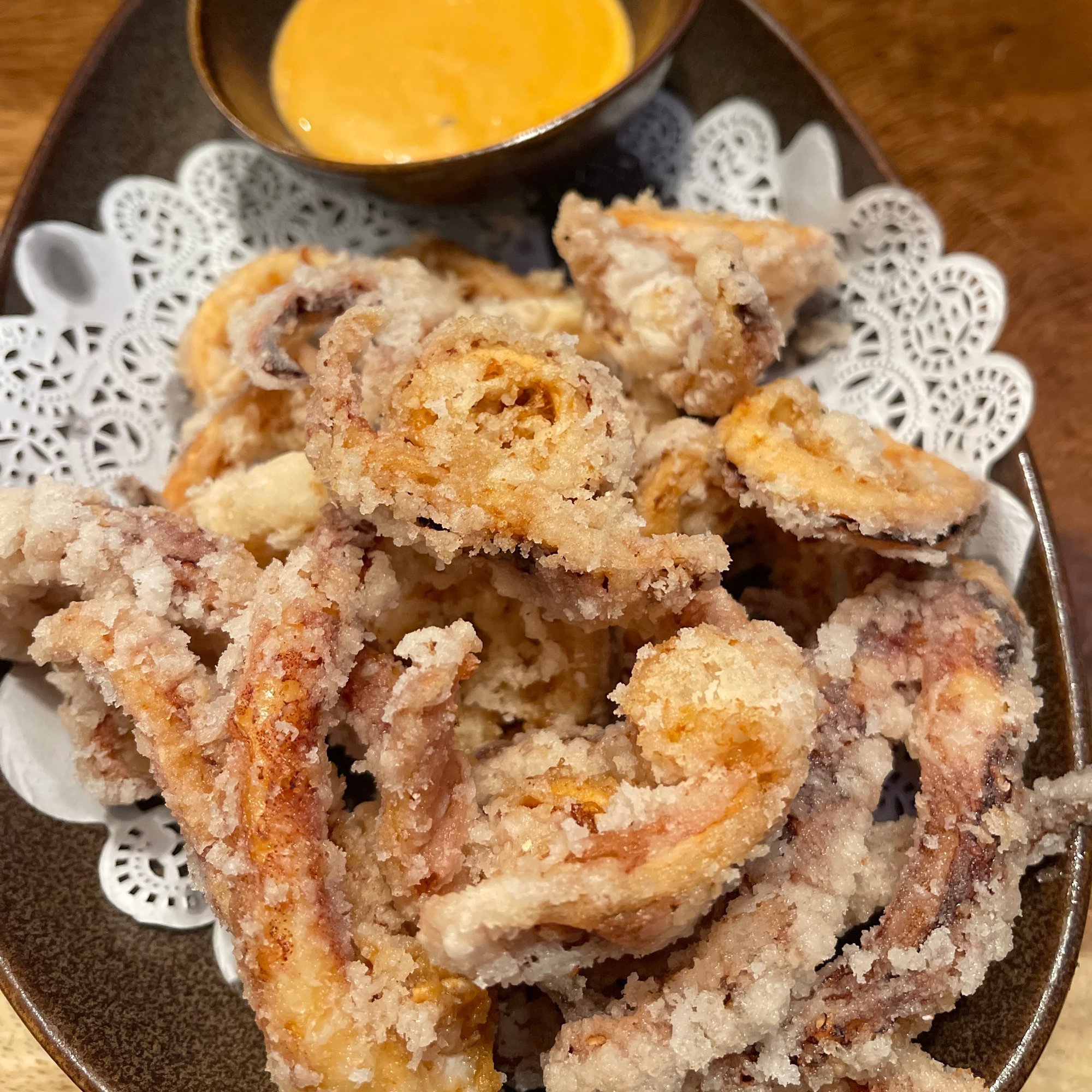 Fried Surume Ika
