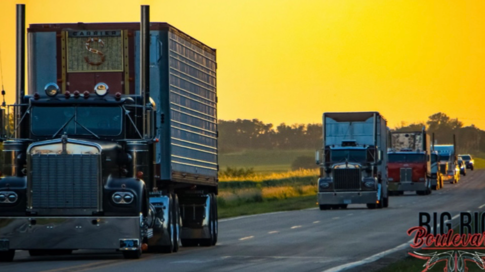 Big rig boulevard Image