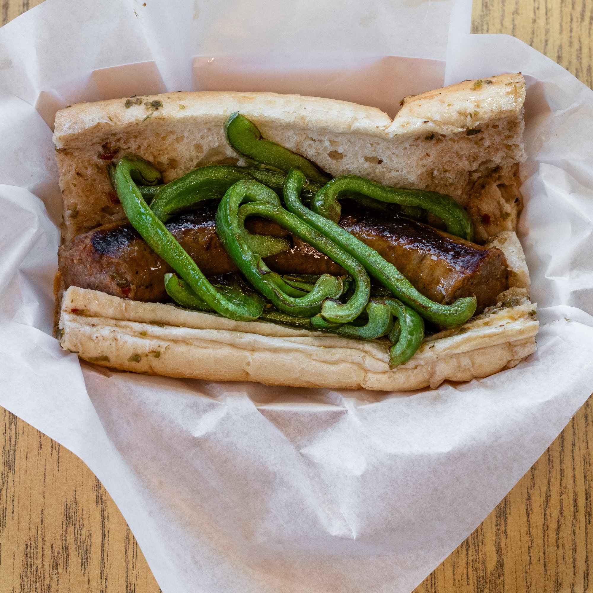 Italian Sausage w/ Peppers