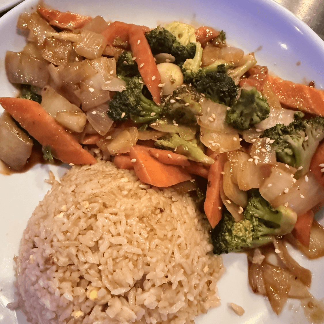 Hibachi Vegetable Lunch
