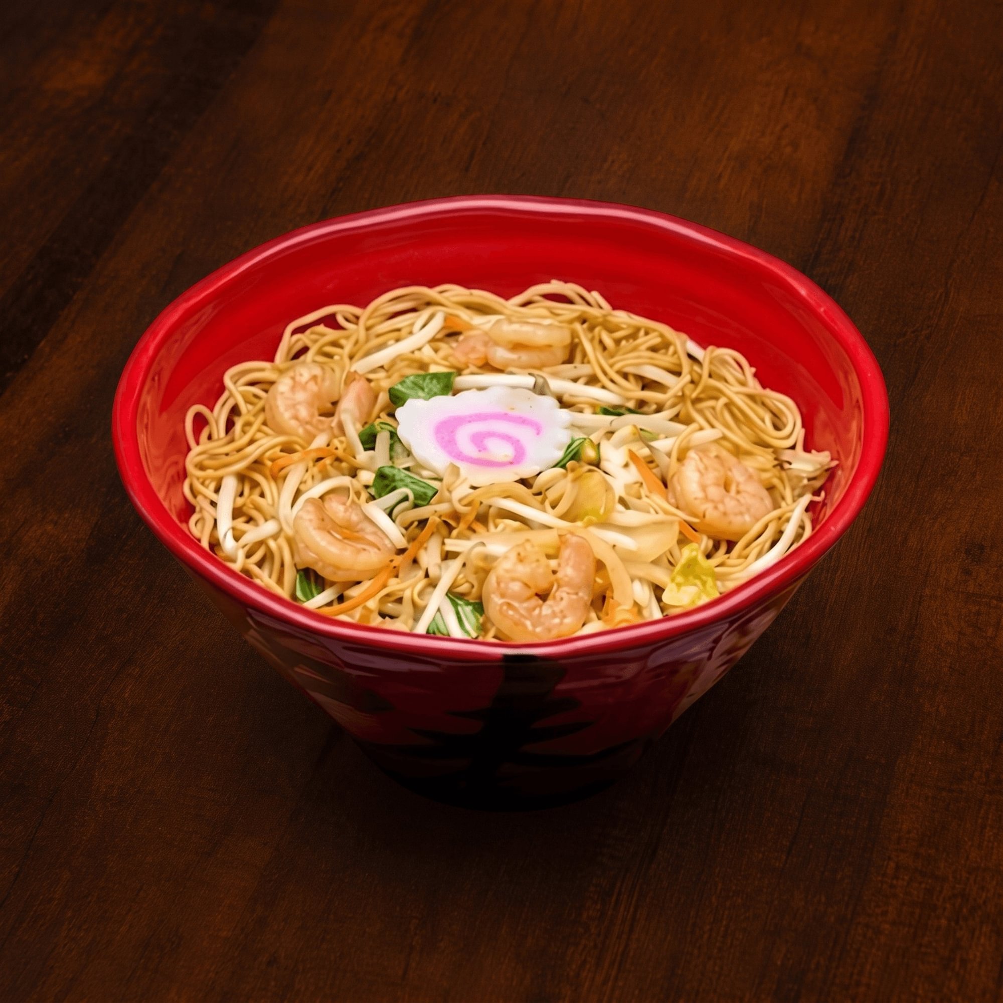 Chow Ramen with Shrimp