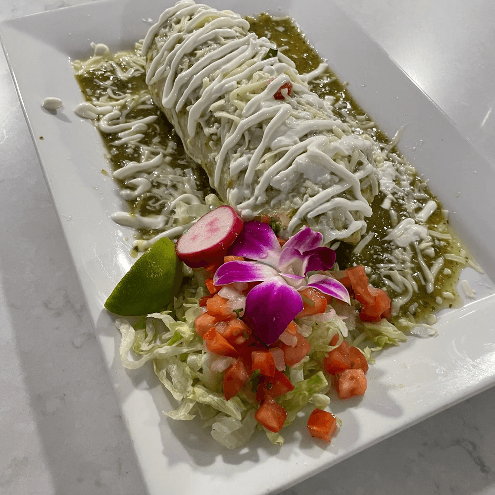 Chile Verde Burrito