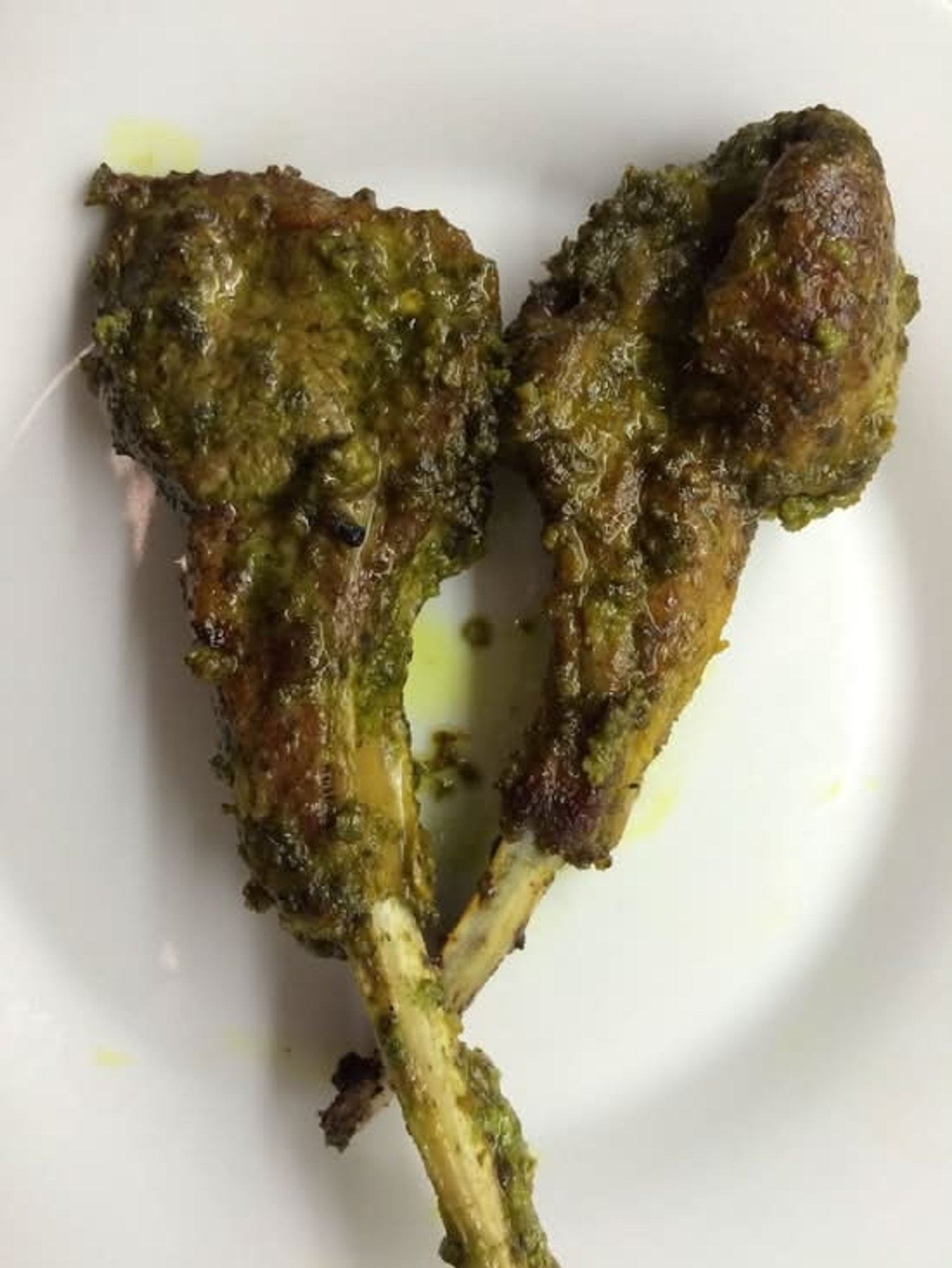 Lamb Chops Hariyali