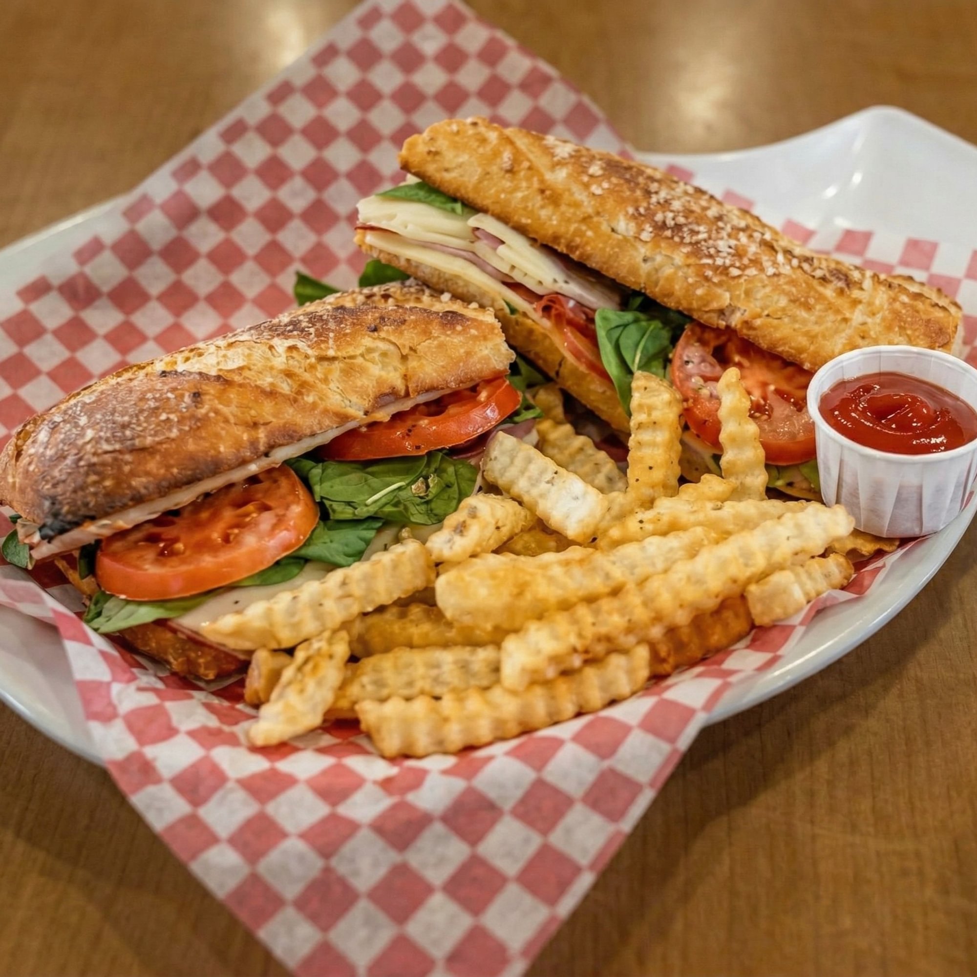 Ham and Cheese Sub