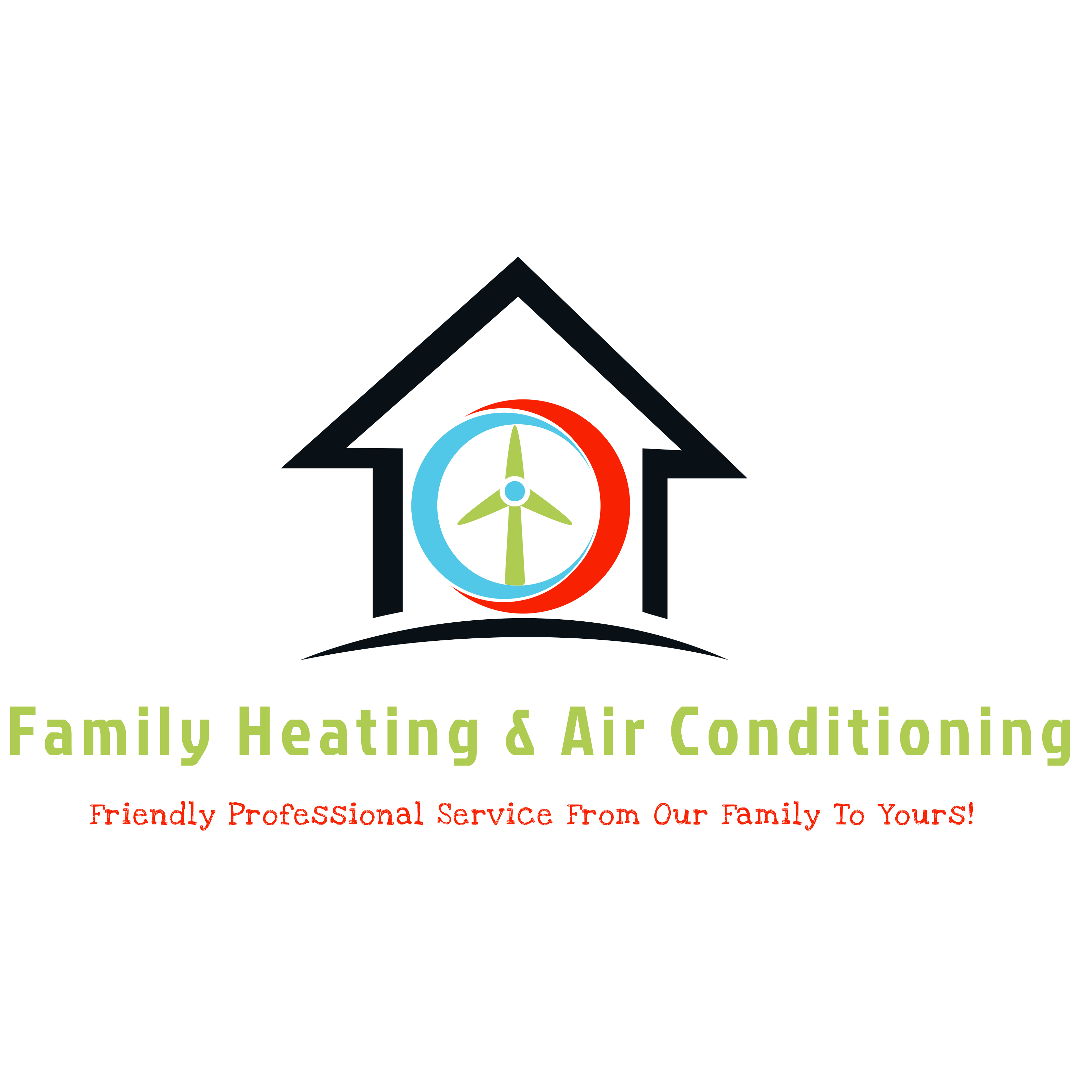 Family Heating & Air Conditioning Logo