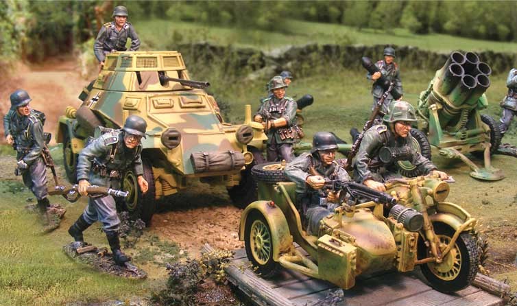 WW2 German Panzer Lehr set