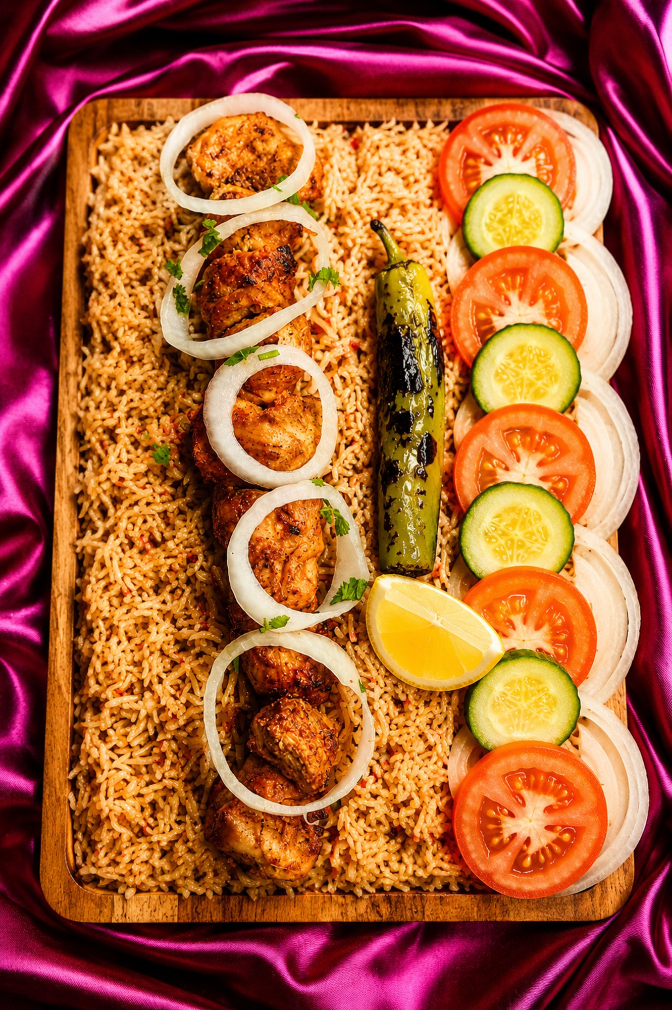 Chicken Bihari Kabab Platter