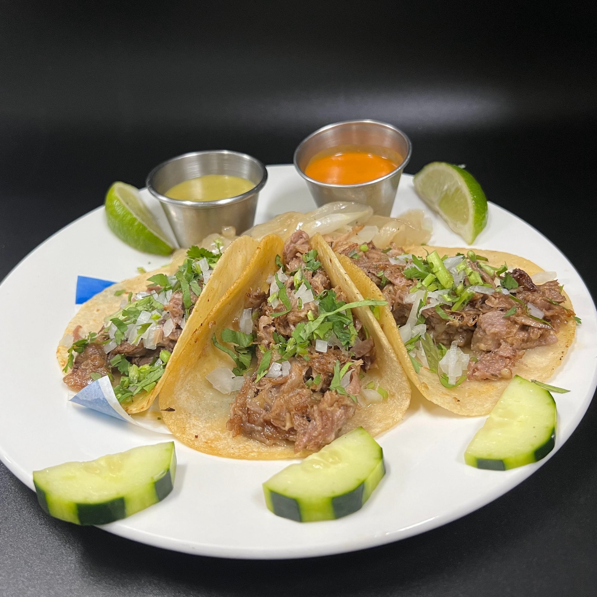 (3) Tacos Carnitas