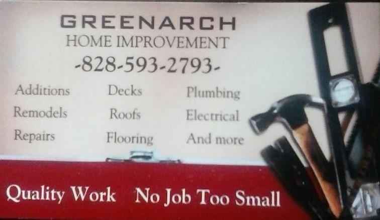 Greenarch Home Improvements Logo