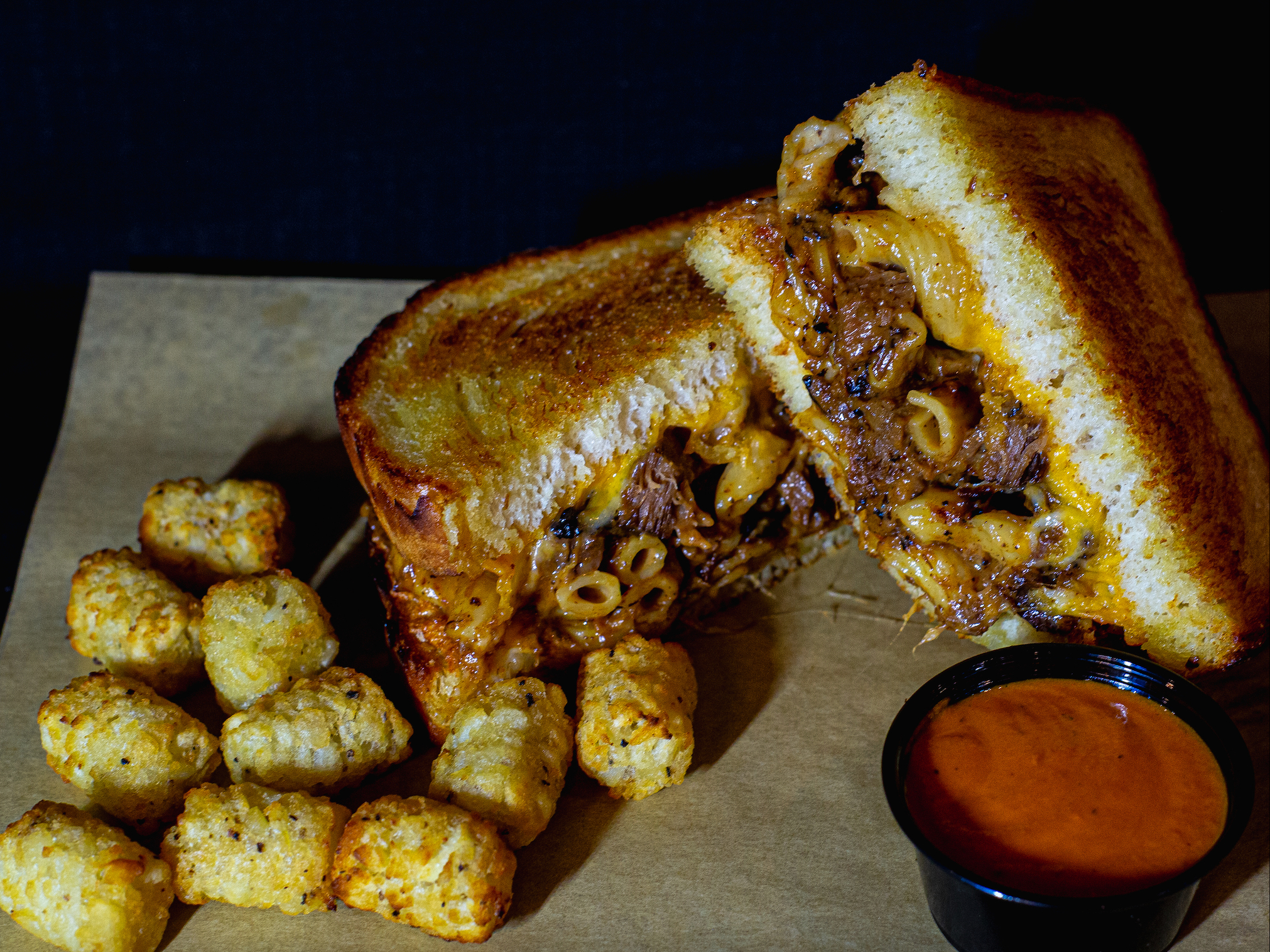 LOADED Grilled Cheese