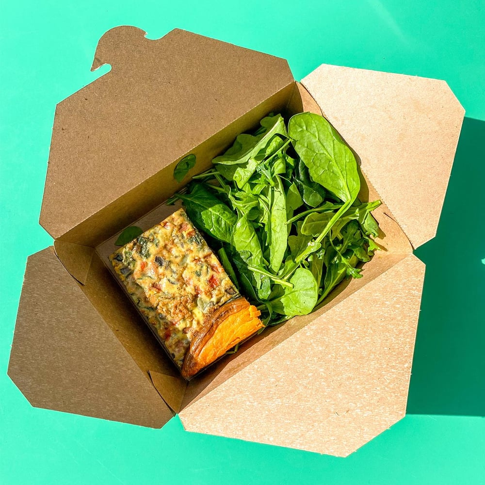 Quiche W/Sweet Pot