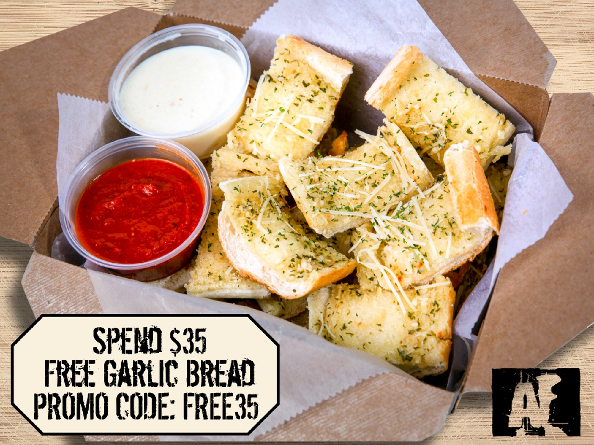 Garlic Bread.