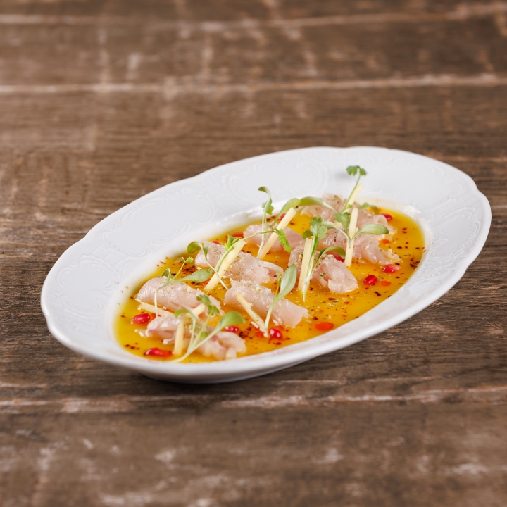 Hamachi Crudo