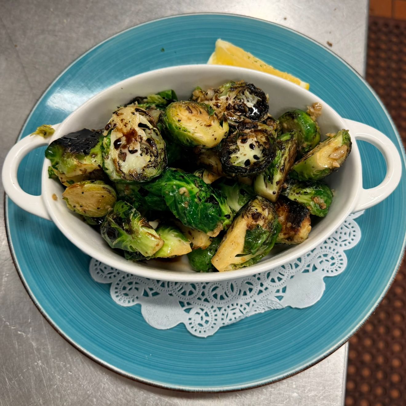 Oven-Roasted Brussels Sprouts