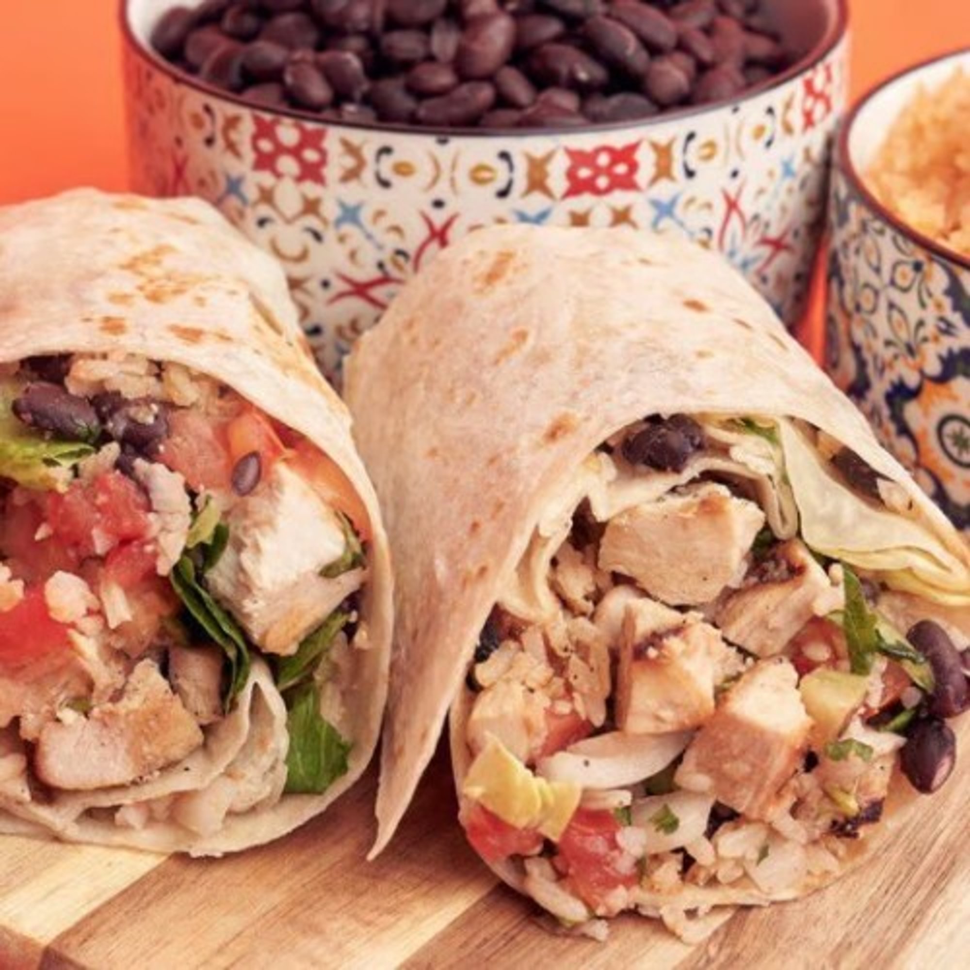 Kids Chicken Burrito