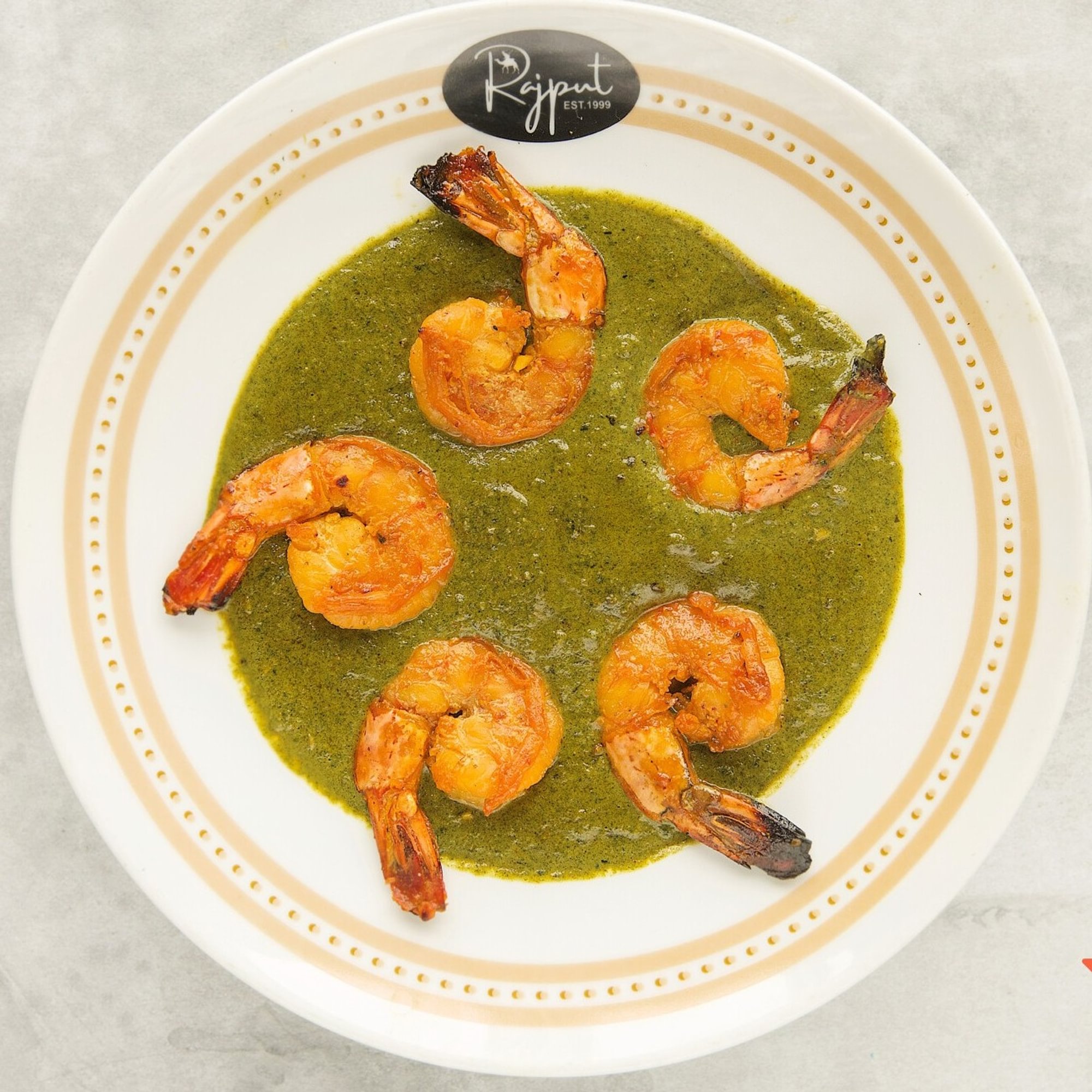 Shrimp Palak