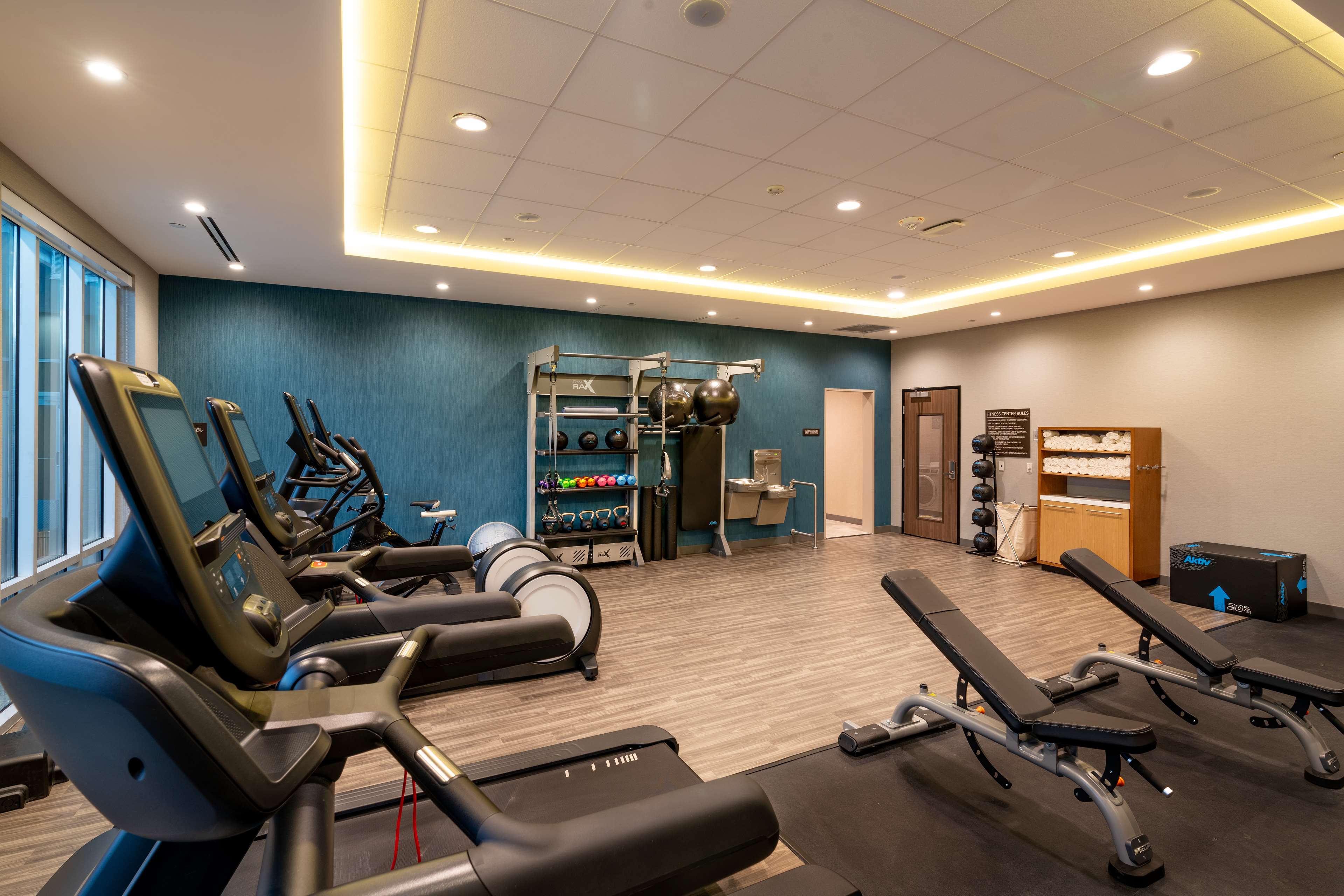 Health club  fitness center  gym