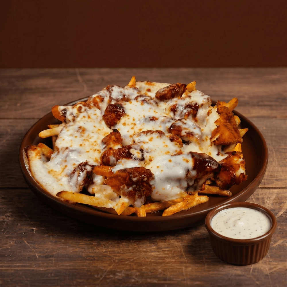 BBQ Ranch Chicken Fingers Fries