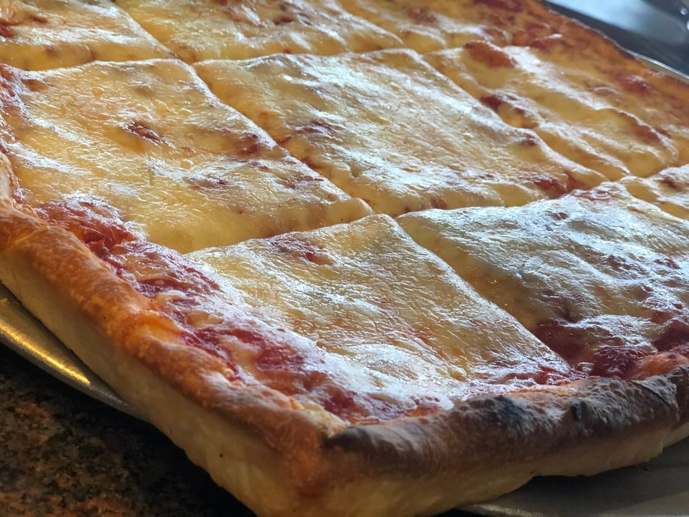 Sicilian Cheese Pizza (Square)