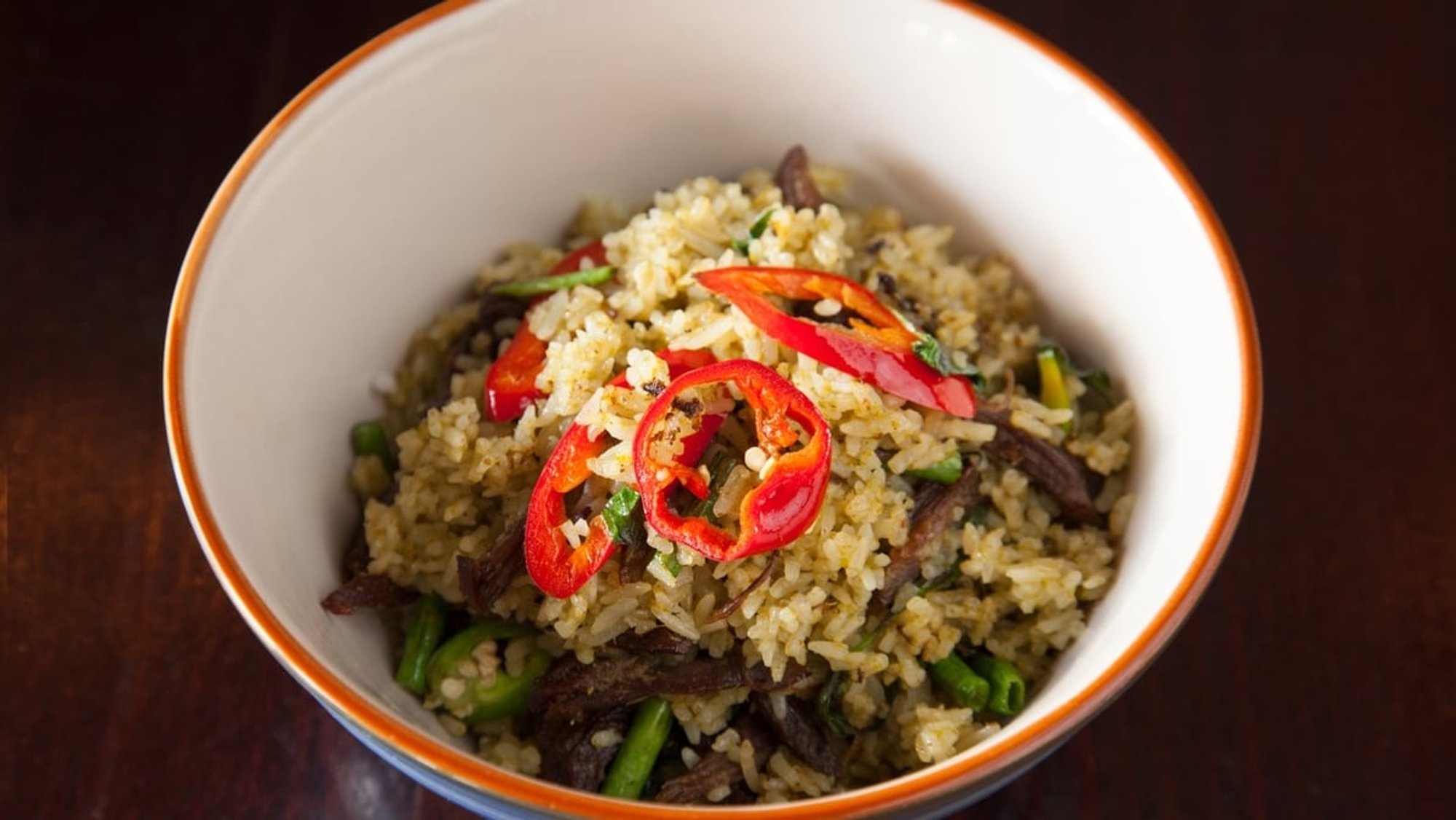 Khao Pad Gang Kiew Wan - Green Curry Fried Rice