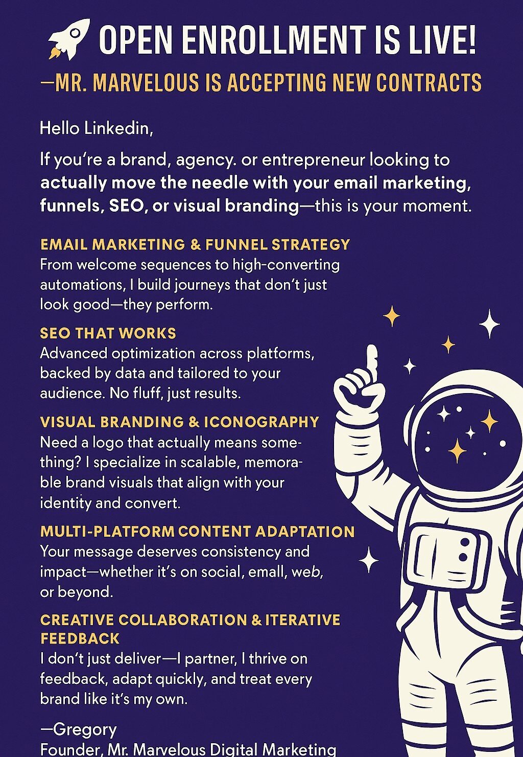 Mr. Marvelous Digital Marketing Image