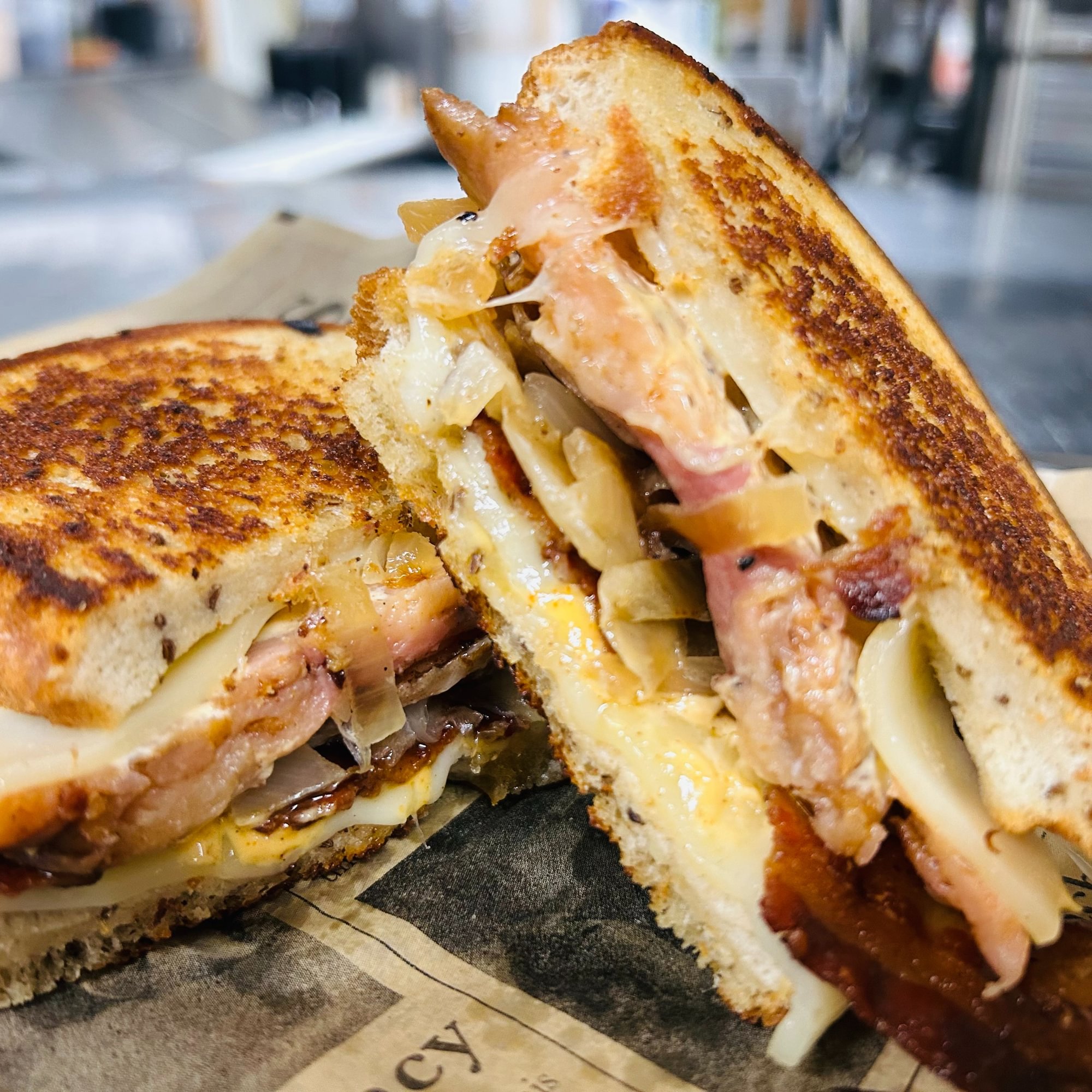 Smoked Salmon Melt