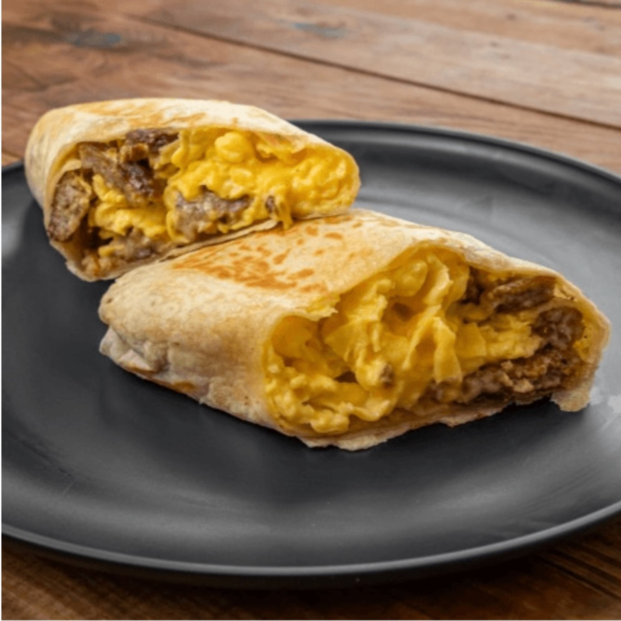 Breakfast Burrito (Meat, Egg & Cheese)