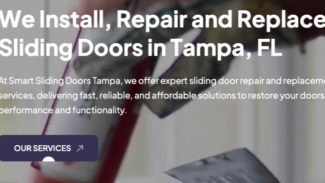 Sliding Glass SmartDoor's Repair Tampa Logo