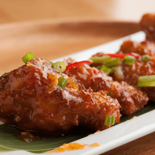 Hot Garlic Chili Wings (Chicken)