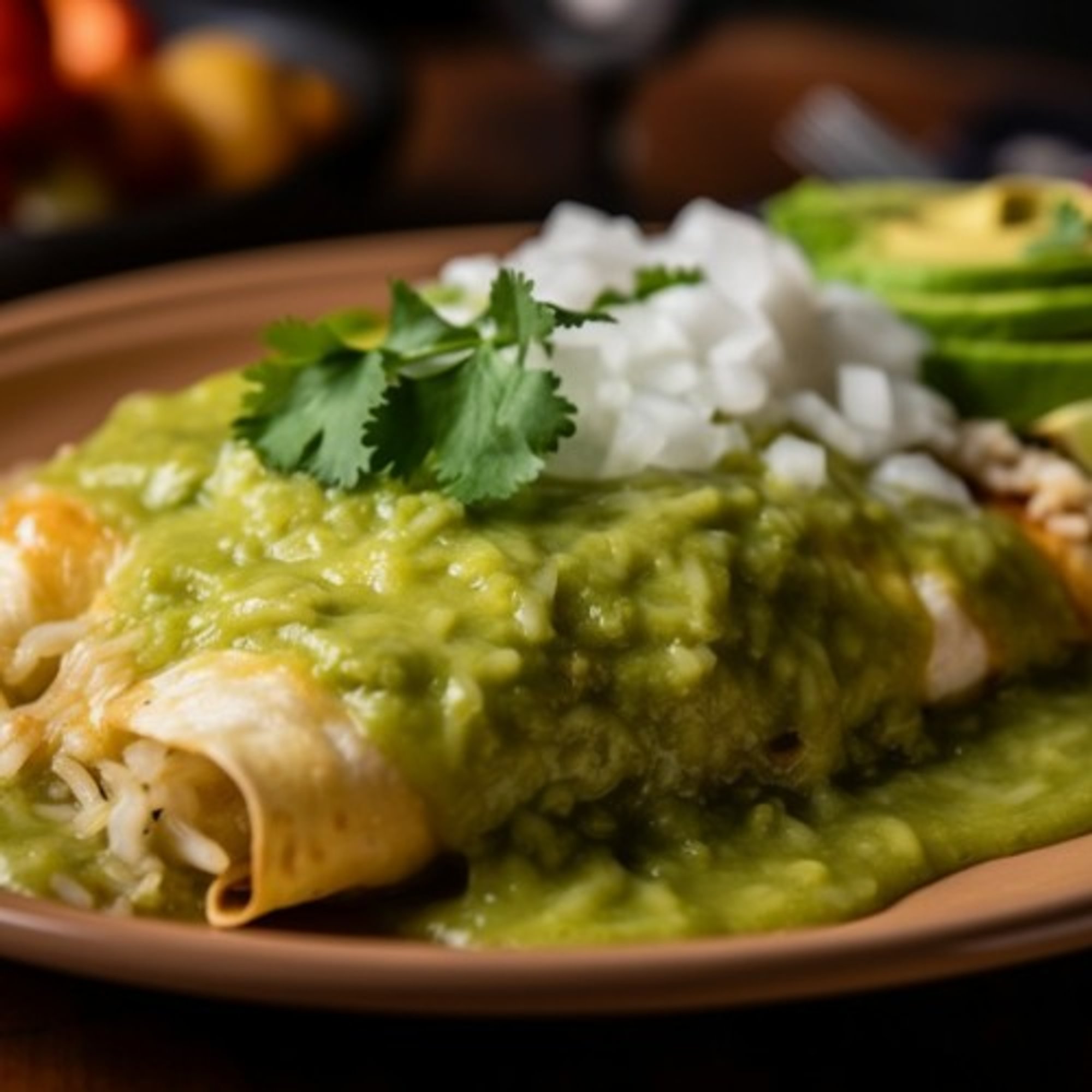 Enchiladas Verdes