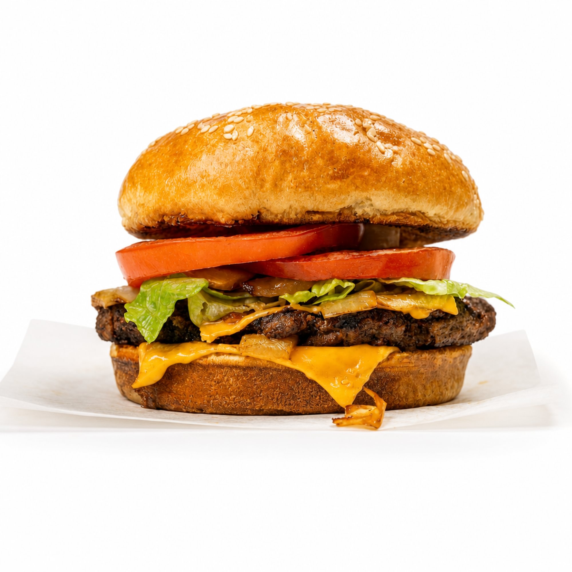 Chapli Kabab Burger Meal