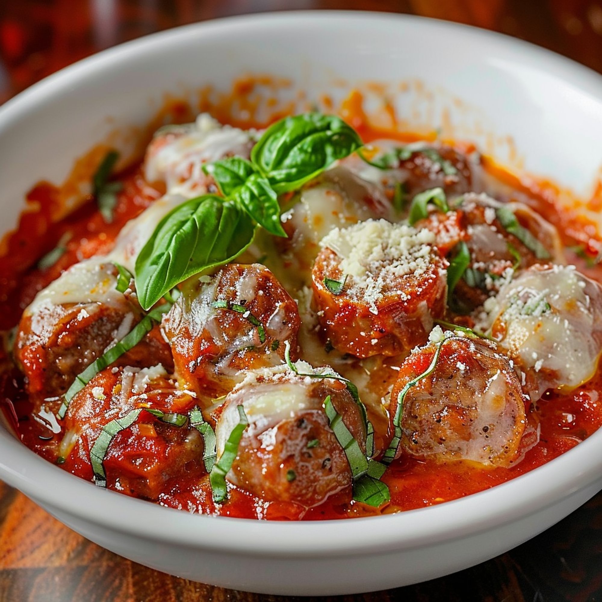 Sausage Parmigiana