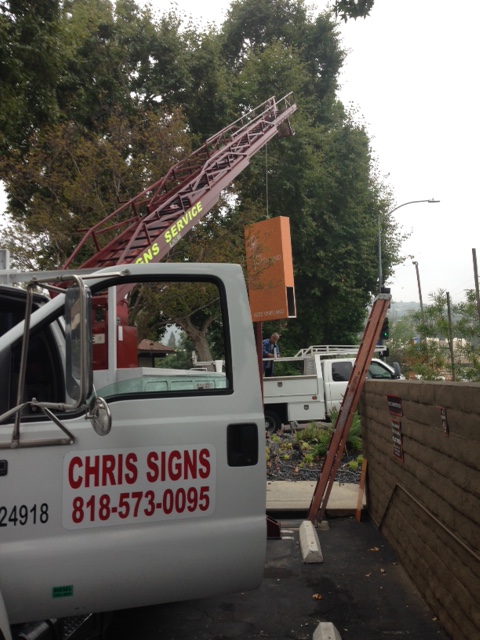 Chris Signs and Crane Service Photo