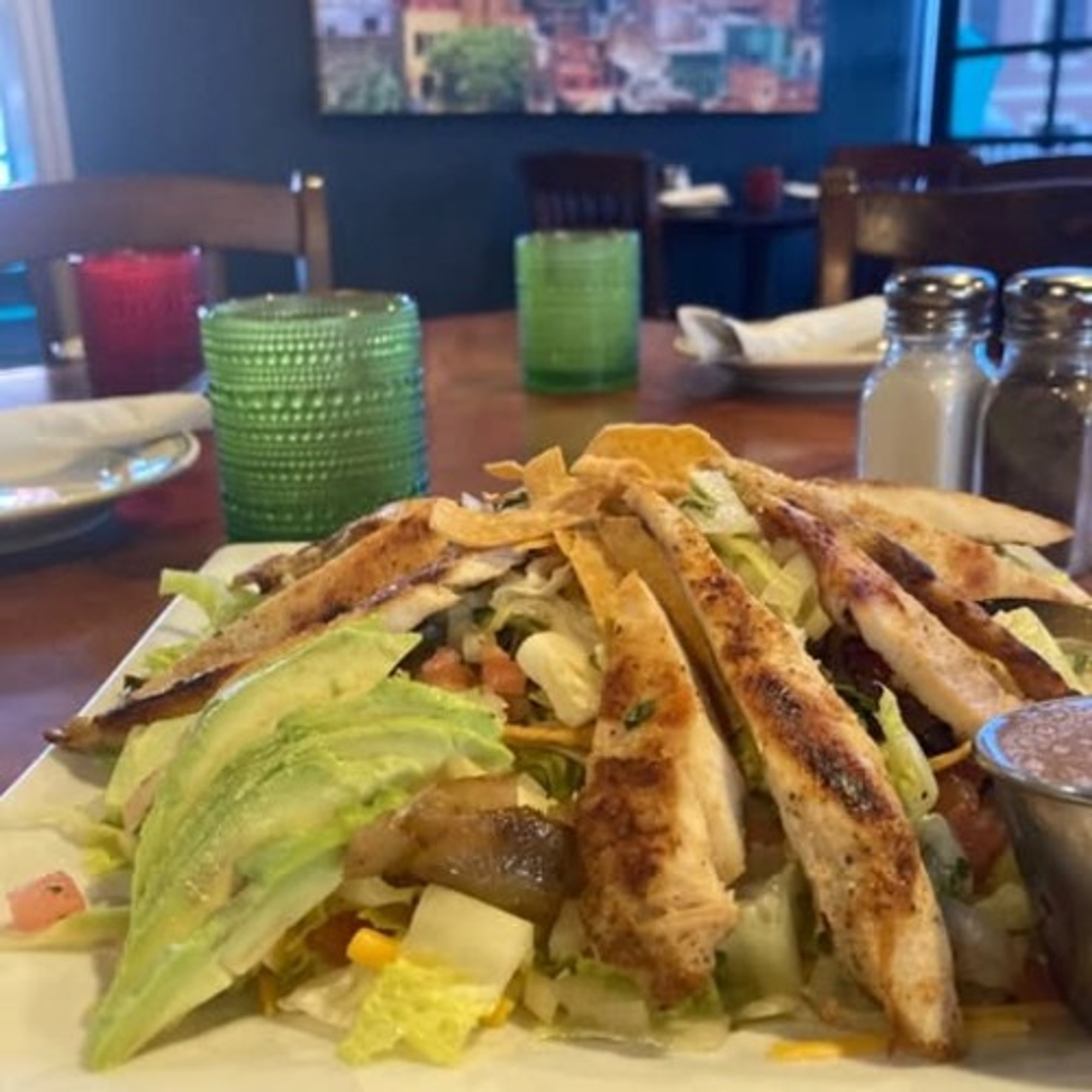 Fajita Chicken Salad Lunch