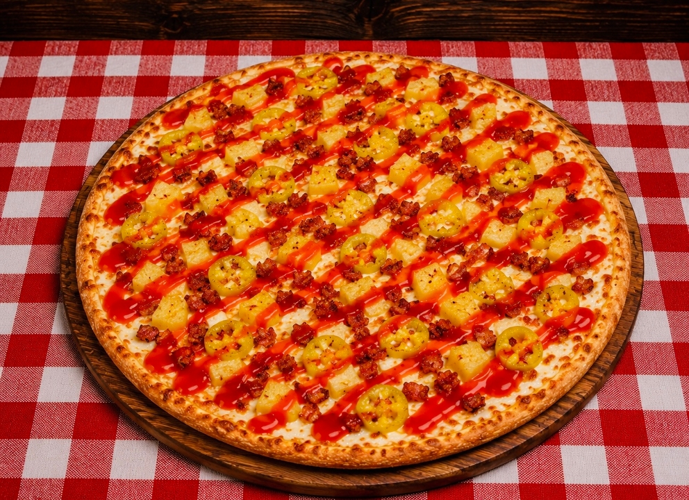 Lg Bruins Thin Crust Pizza 14 (Italian Style)