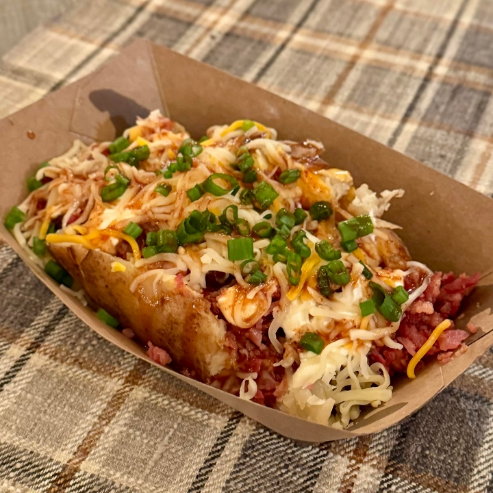 Loaded Spud + Bacon Crumbles