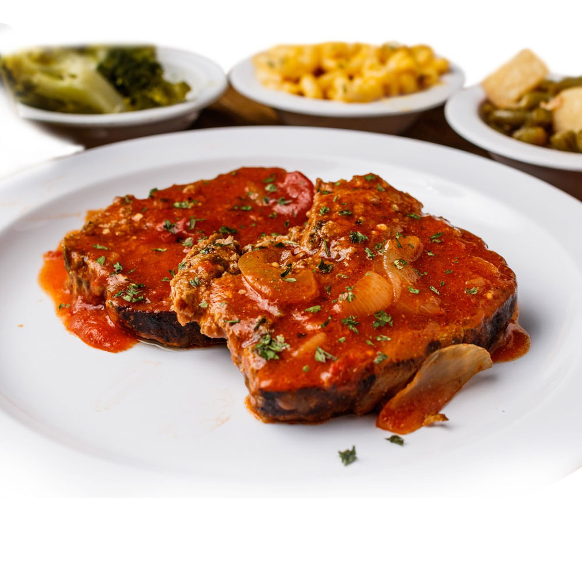 Meat Loaf with Three Sides