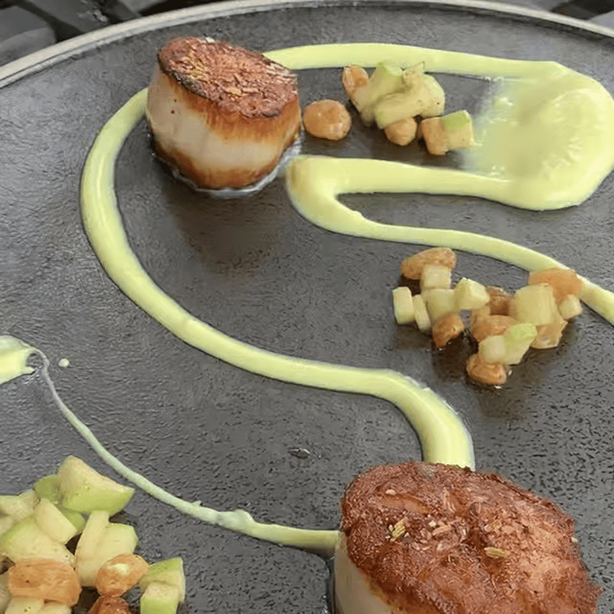 Tawa Roasted Scallops