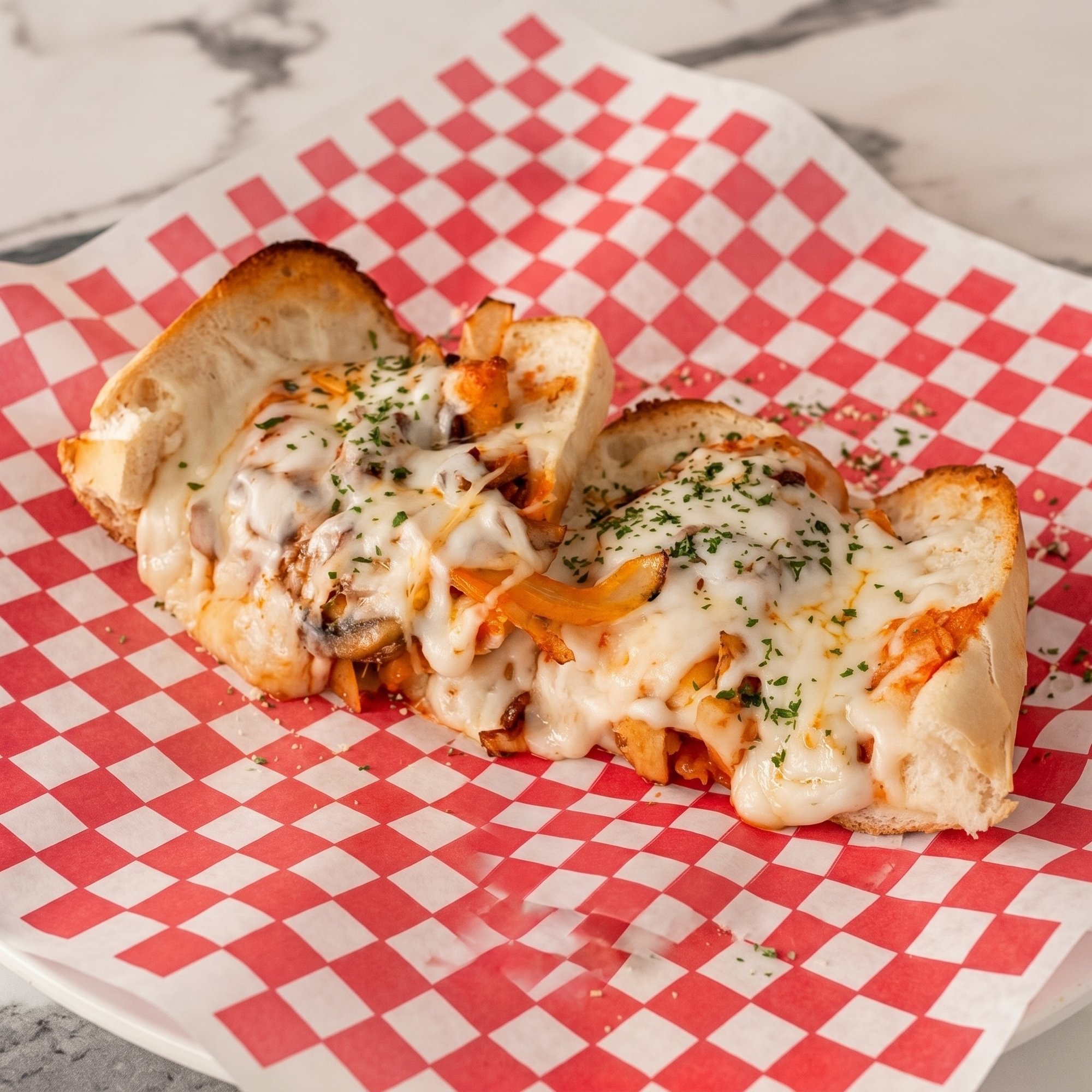 Buffalo Grilled Chicken & Cheese Sub