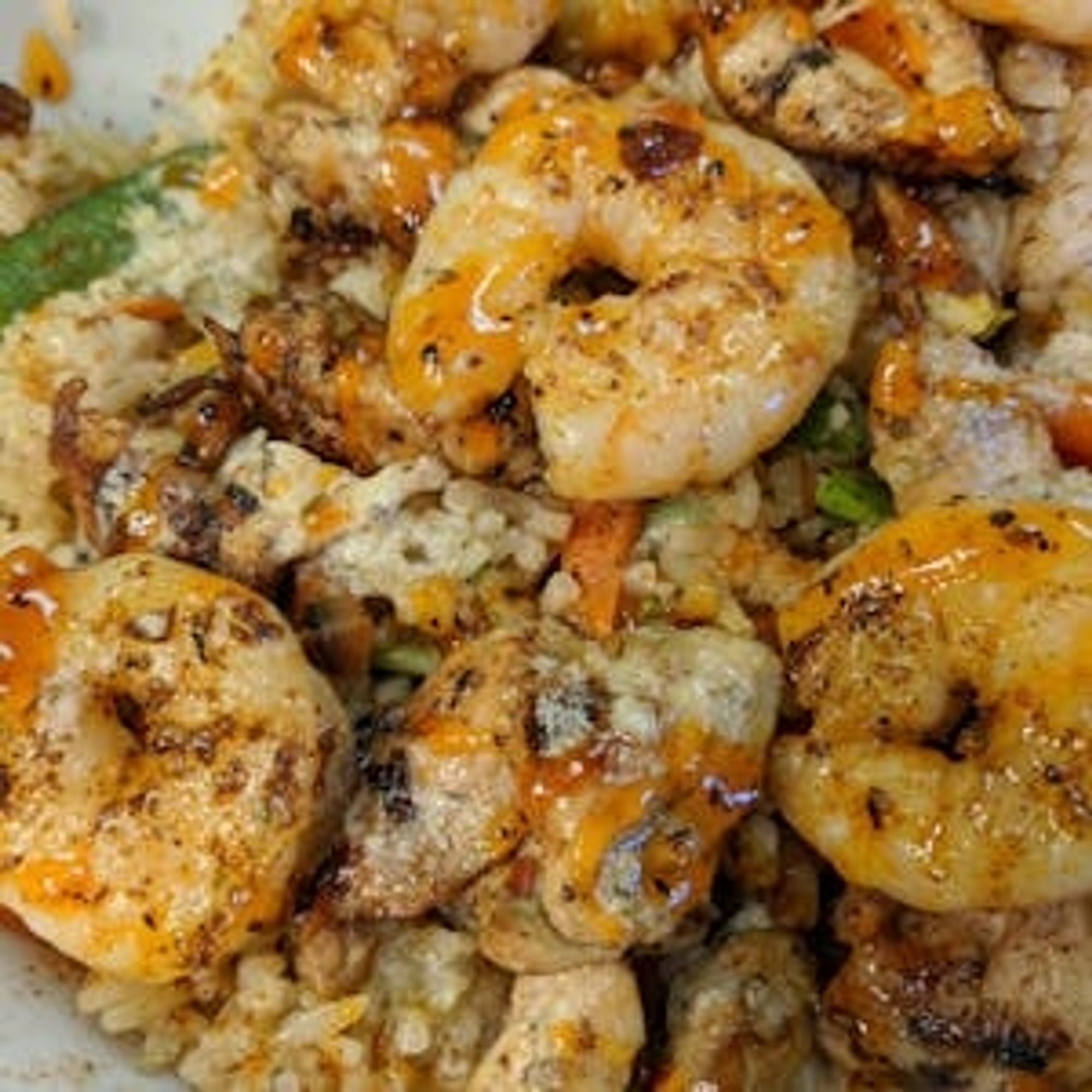 Chicken & Shrimp Rice Bowl (3 Shrimp)
