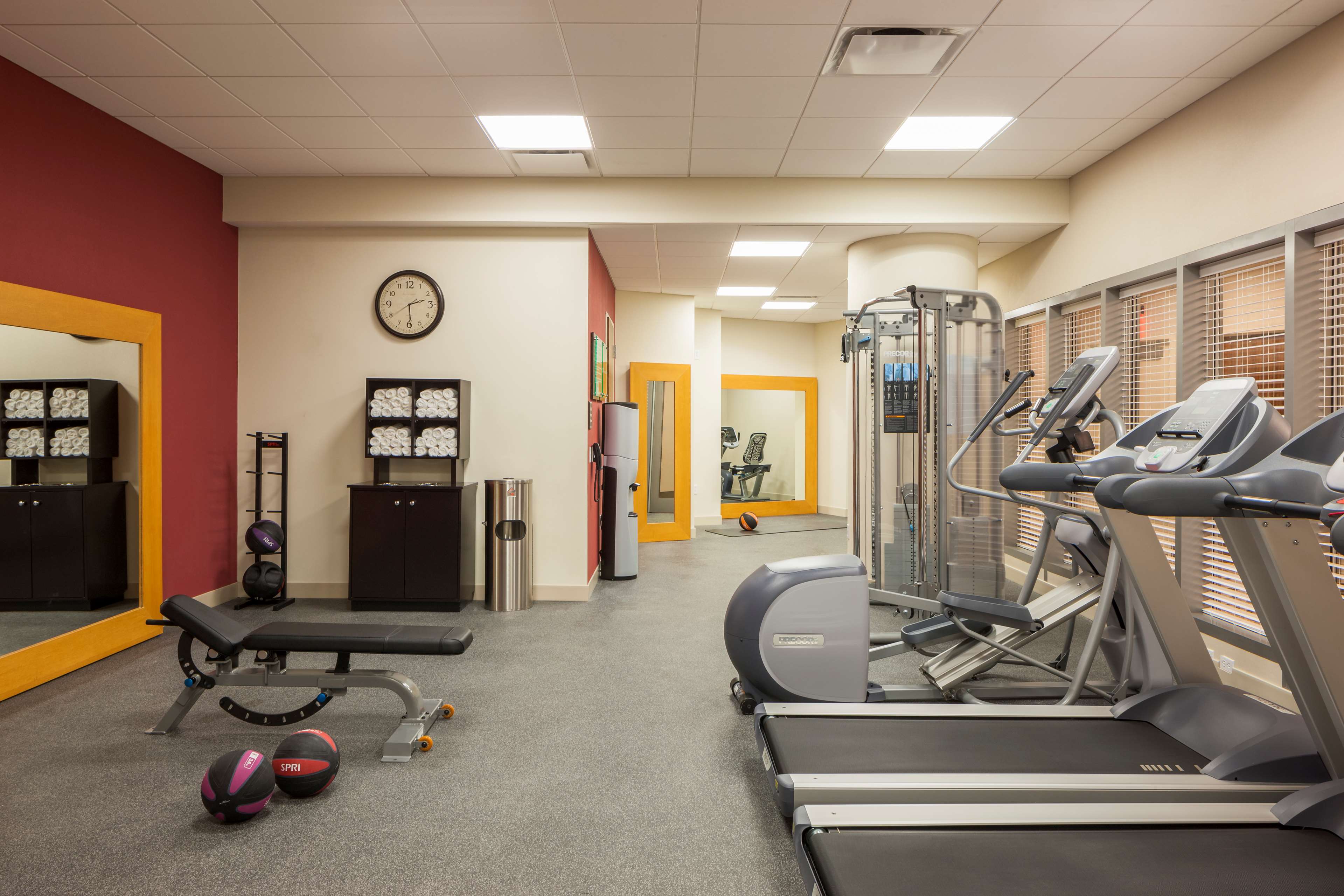 Health club  fitness center  gym