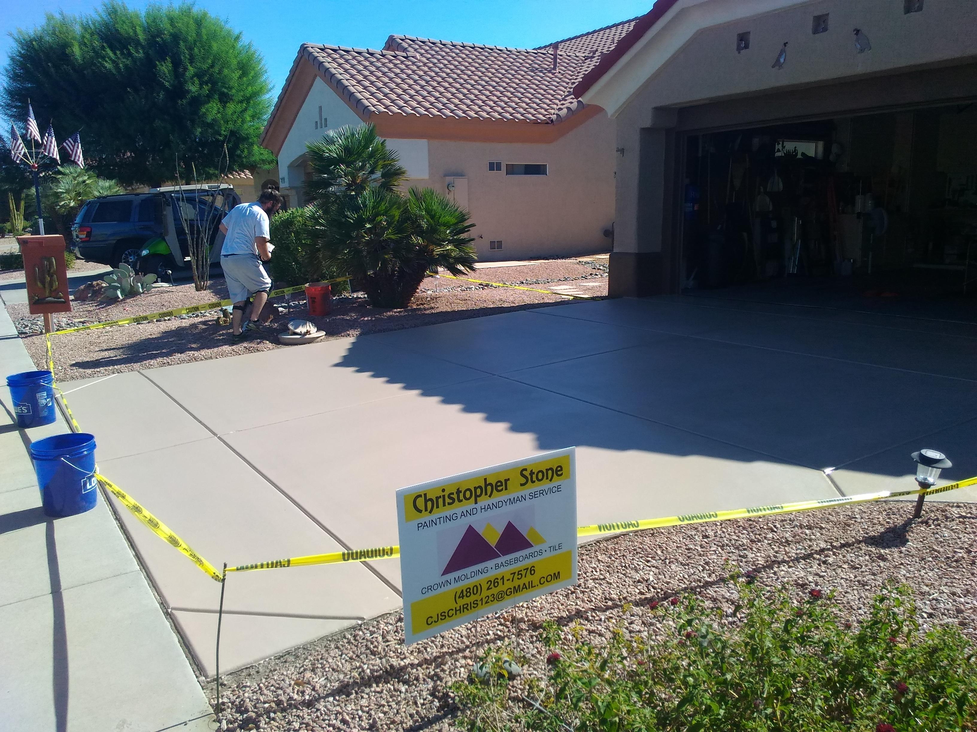 Christopher Stone Painting and Handyman Services Logo