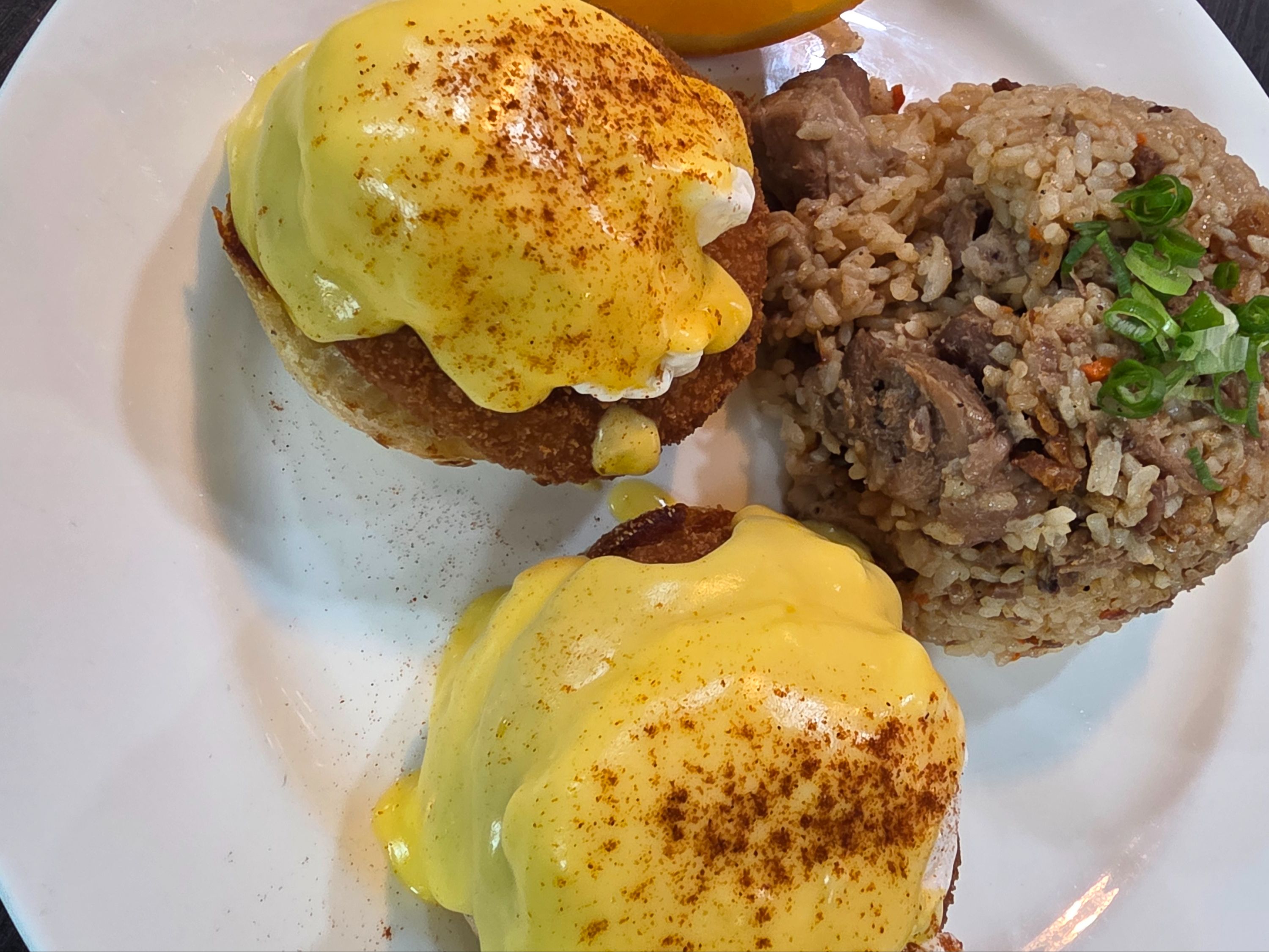 Cajun Ahi Benedict