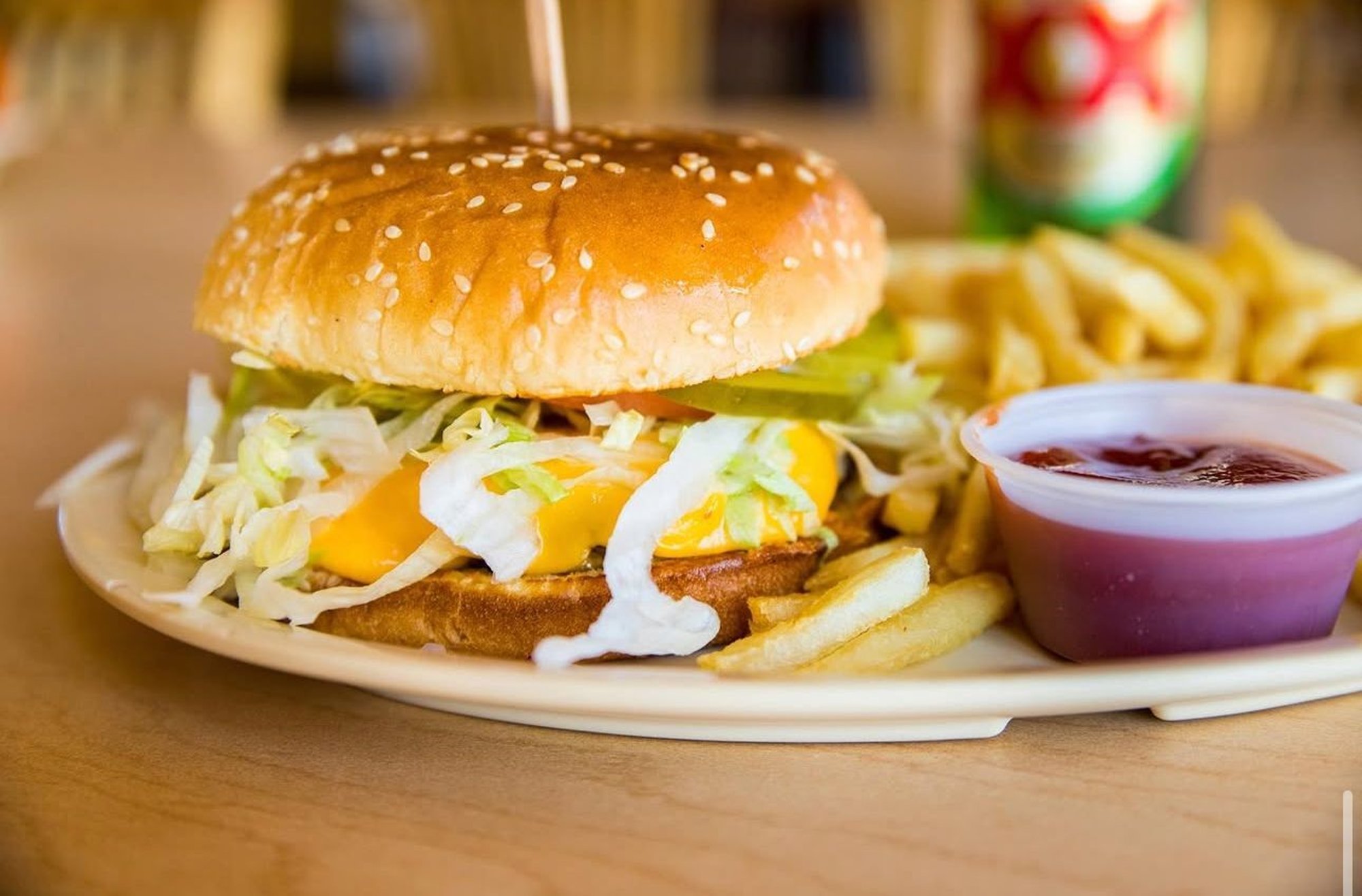 Cheeseburger & Fries