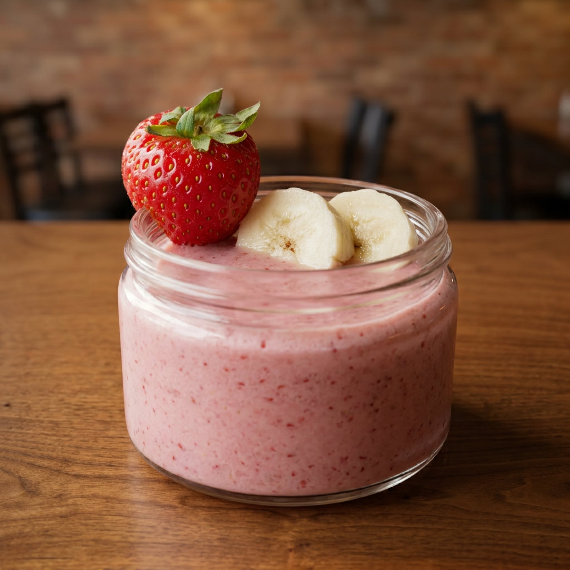 Straw-Nana Smoothie