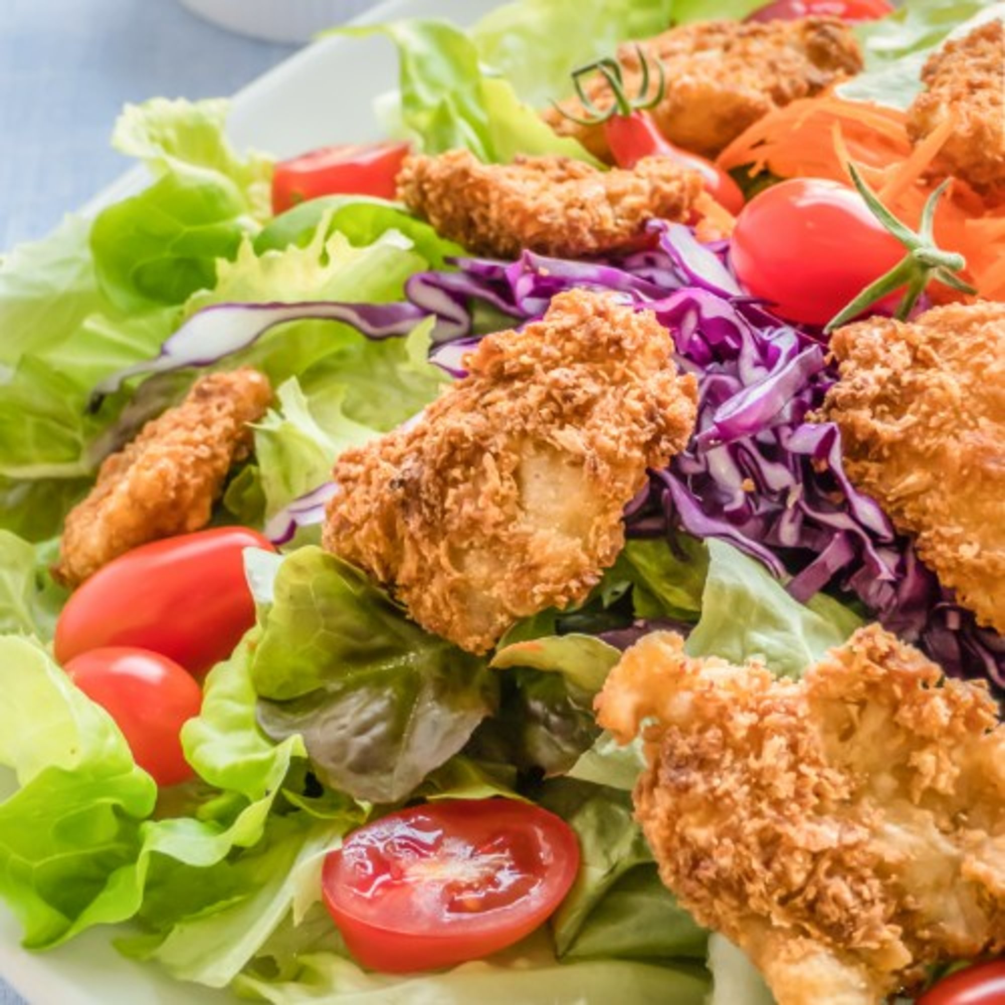 Crispy Chicken Salad